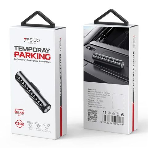 Шаблон номера парковки Yesdio C202