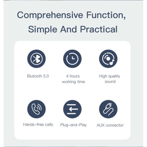 Bluetooth-аудиоадаптер Yesido YAU25