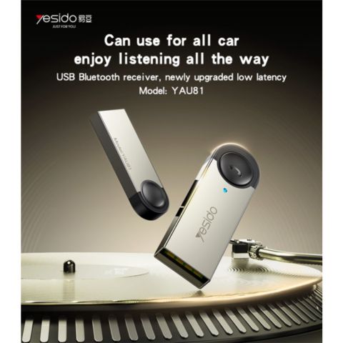 Bluetooth-аудиоадаптер Yesido YAU81