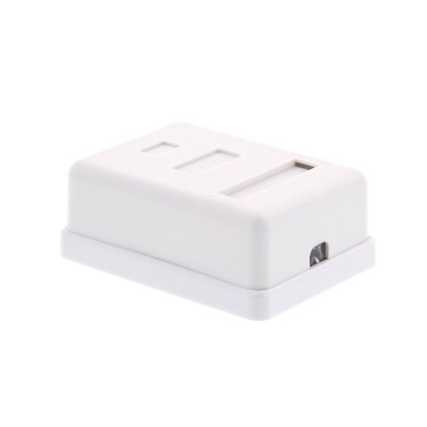 Накладная Однопортовая Розетка RJ45 Cat 6