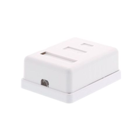 Накладная Однопортовая Розетка RJ45 Cat 6