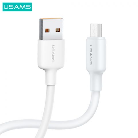Кабель для зарядки U84 2A Кабель для микрозарядки и передачи данных, 3 м, US-SJ609 БЕЛЫЙ