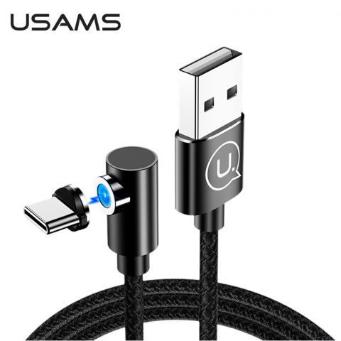 Кабель для зарядки U54 TYPE-C прямоугольный магнитный SJ445USB02 Зарядный кабель 1 м, US-SJ445 КРАСНЫЙ