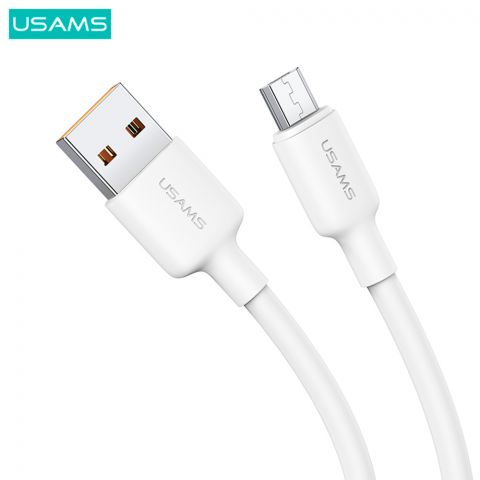 Кабель для зарядки U84 2A Кабель для микрозарядки и передачи данных, 3 м, US-SJ609 БЕЛЫЙ