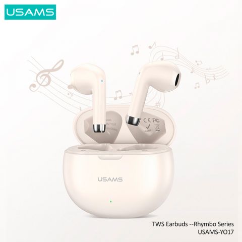 Наушники TWS — серия Rhymbo BT5.3 БЕЖЕВЫЙ US-YO17