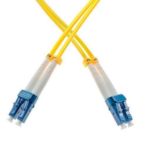 Патчкорд LC/UPC-LC/UPC single mode  duplex φ3mm fiber optic patch cord 5 meter