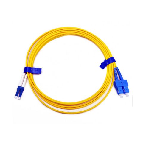 Патчкорд SC/upc-LC/upc duplex SM 1м