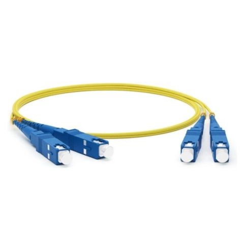Патчкорд SC/UPC-SC/UPC single mode  duplex φ3mm fiber optic patch cord 1 metr