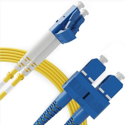 Патчкорд SC/upc-LC/upc duplex SM 1м