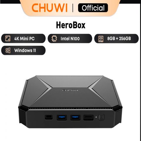 Мини ПК CHUWI HeroBox J4125,8GB/256GB