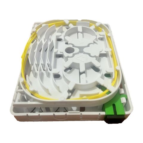 patch panel 2 core full- fiber optic patch panel