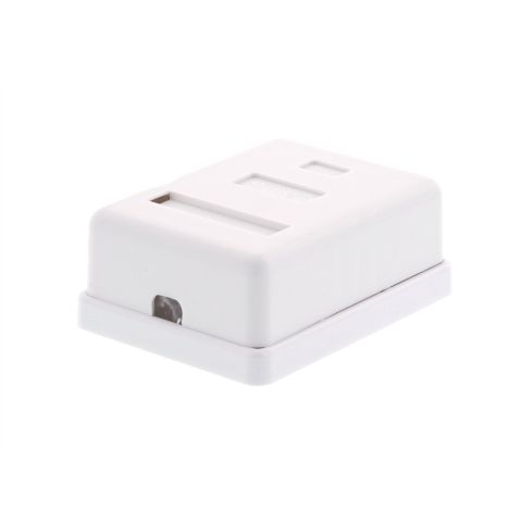 Накладная Однопортовая Розетка RJ45 Cat 6