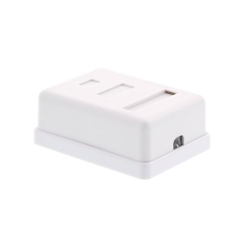 Накладная Однопортовая Розетка RJ45 Cat 6