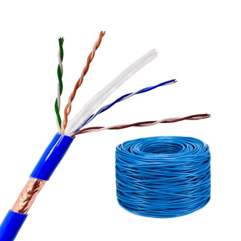 Cat6 ftp 4pair*0.5 CCA, PVC jacket (Box)