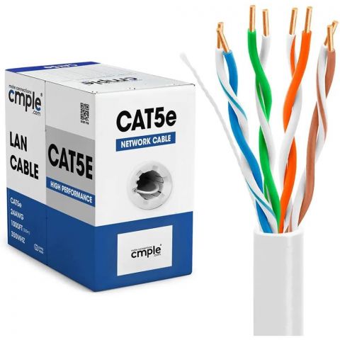 Кабел Ethernet CAT5E UTP 1м