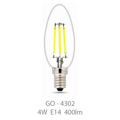 Лампа 4W LED FILAMENT CANDLE BULB E14