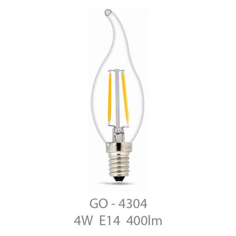 Лампа  4W LED FILAMENT TAILED BULB E14