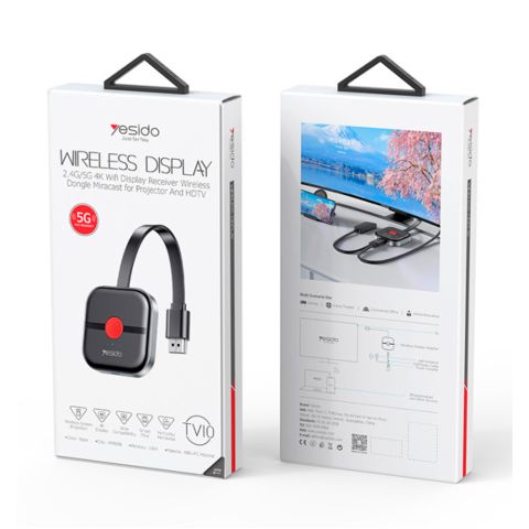 Беспроводной проектор Yesido TV10 5G