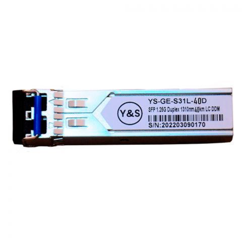 SFP 1.25G Duplex 1310nm 20km LC DDM