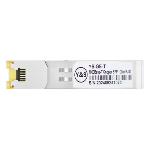 SFP 1000Base-T Copper 100m RJ45