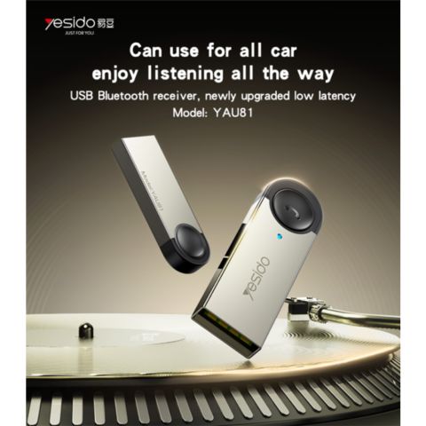 Bluetooth-аудиоадаптер Yesido YAU81