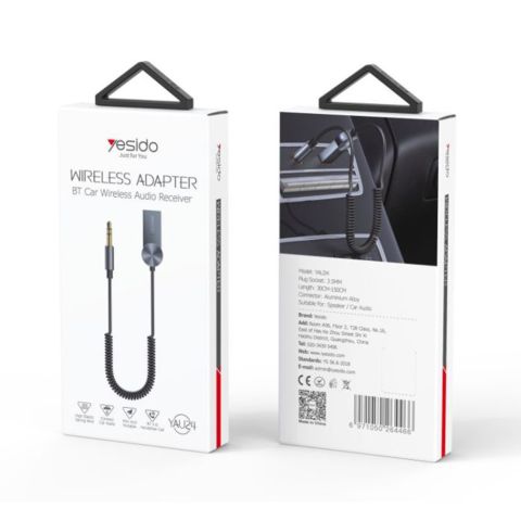 Bluetooth-аудиоадаптер Yesido YAU24
