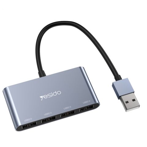 ХАБ 4 в 1 USB на 4 USB Yesido HB12