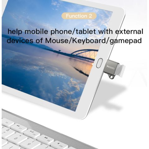 Адаптер OTG Type-C на USB Yesido GS08