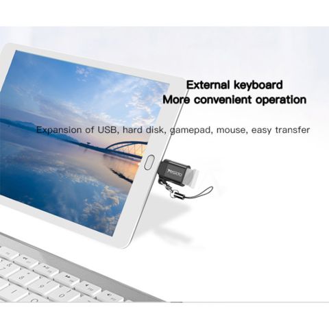 Адаптер OTG Micro на USB-A Yesido GS07