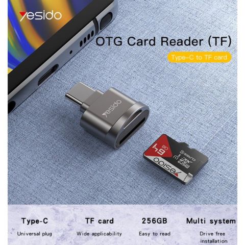 Адаптер OTG Type-C на USB Yesido GS19