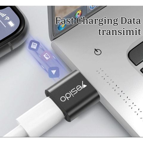Адаптер OTG USB на Type-C Yesido GS09