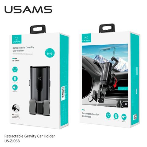 Выдвижной гравитационный автомобильный держатель US-ZJ058